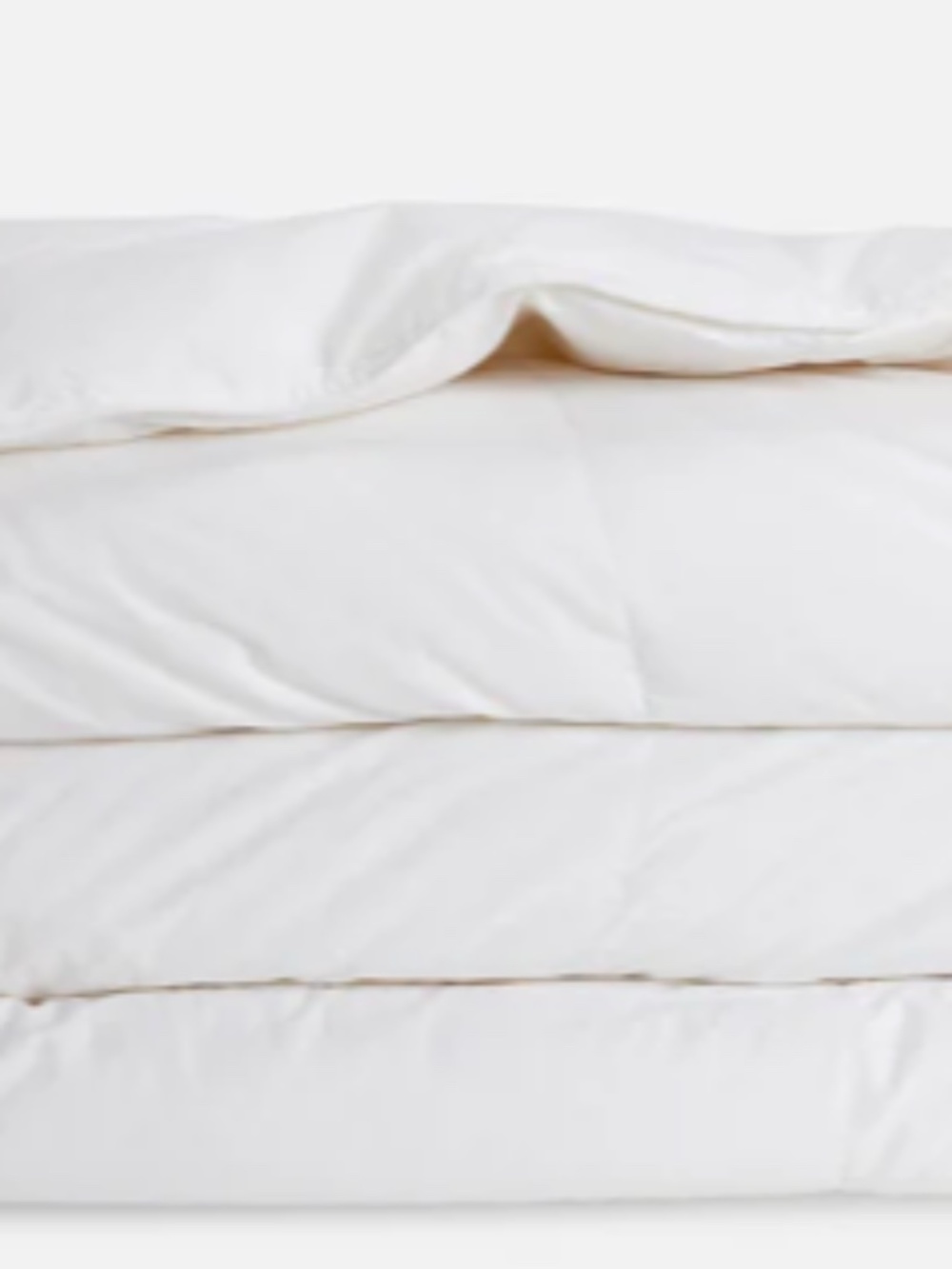Brooklinen down ALTERNATIVE comforter White Queen